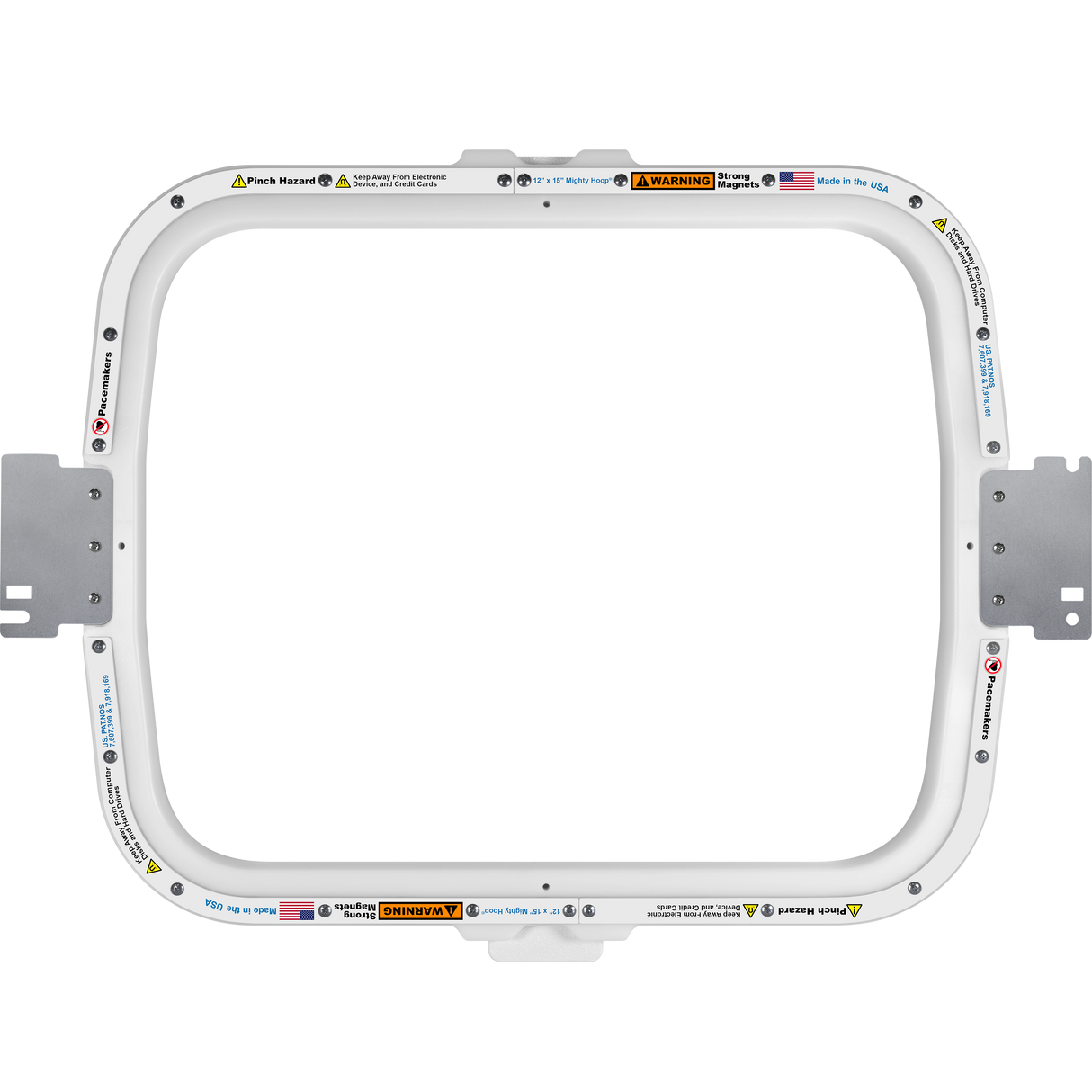 Mighty Hoop 12.5" x 15.75" (including brackets)