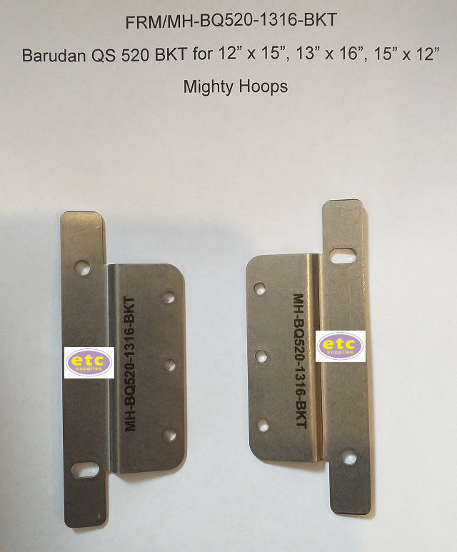 Mighty Hoop Brackets