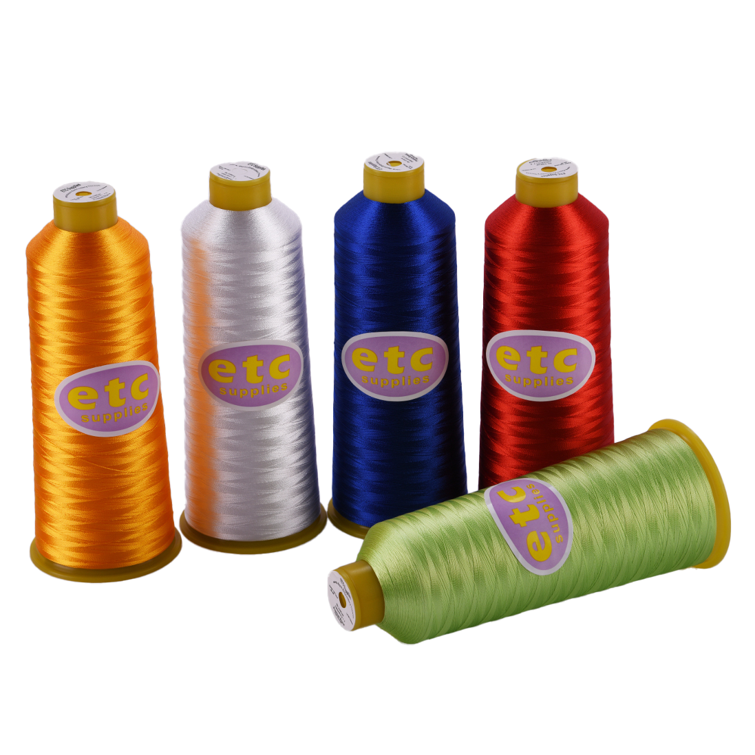 ETC Economy Polyester Embroidery Thread, tkt: 40