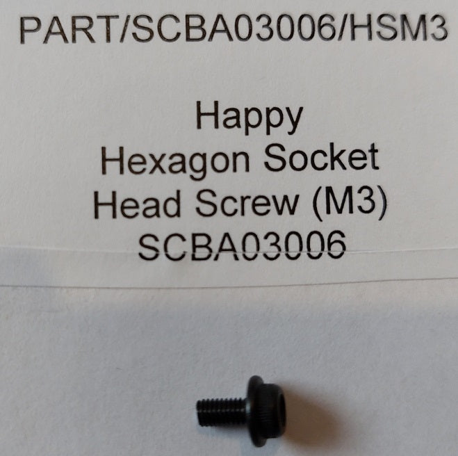 Happy Hexagon Socket Head Screw (M3)