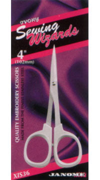 Sewing Wizards 4'' Embroidery Scissor XIS36