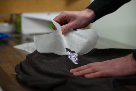 Are you using too many sheets of embroidery backing?