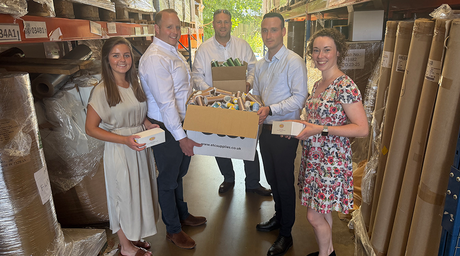 ETC Team Gives 4,000 Bobbins a New Purpose