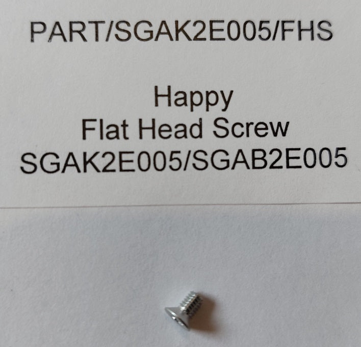 Happy Flat Head Screw